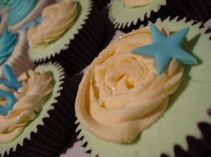 Rose swirl with star