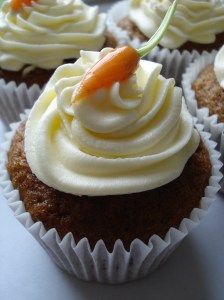 These were yummy...with cream cheese icing.