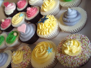 Colourful cupcakes Colourful cupcakes