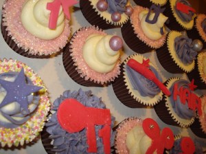 Close up cupcakes
