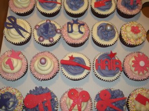 20 hairstyle cupcakes!