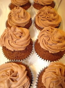 Chocolate mini muffins