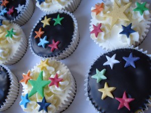 Star cupcakes