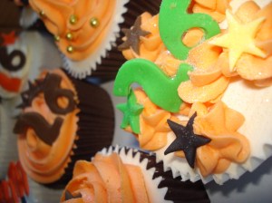 Wild thing birthday cupcakes