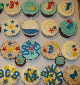 3rd birthday cupcakes