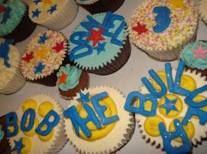 Bob the builder cupcakes