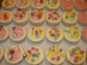 Vanilla sweetie cupcakes