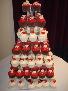 Wonderful wedding cupcakes