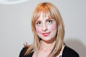 Getting into character!