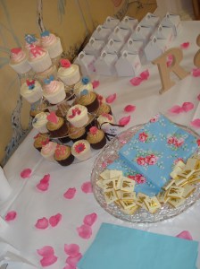 Beautiful cupcake favours