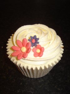 Floral bouquet cupcake
