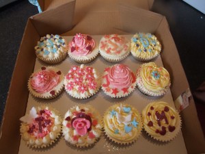 Box of cupcake treats