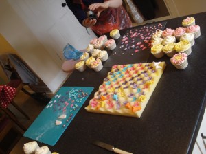Cupcake classes in action