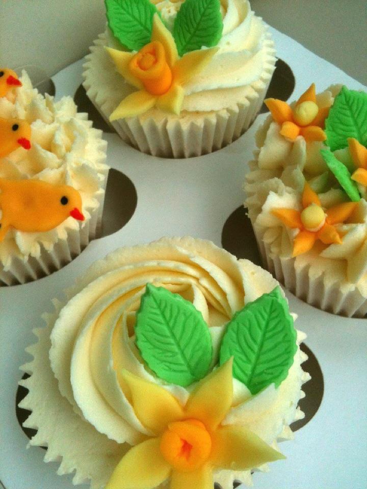 Easter cupcakes by Lizzie's Tea Party