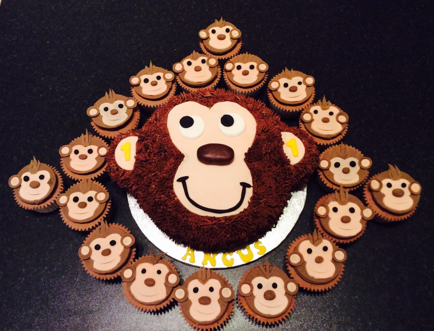 Monkey Cake by Lizzie