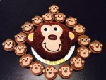 Monkey Cake by Lizzie