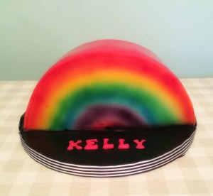 Rainbow Cake by Lizzie