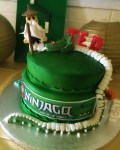 Ninjago Cake by Lizzie